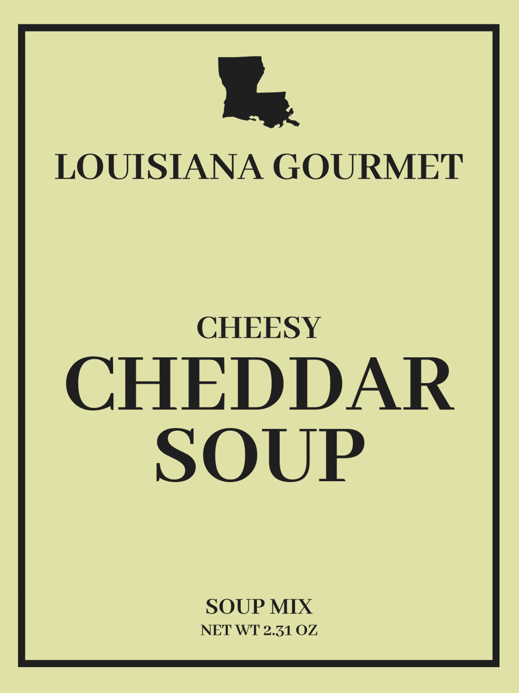 Cheesy Cheddar Soup - Soup Mix