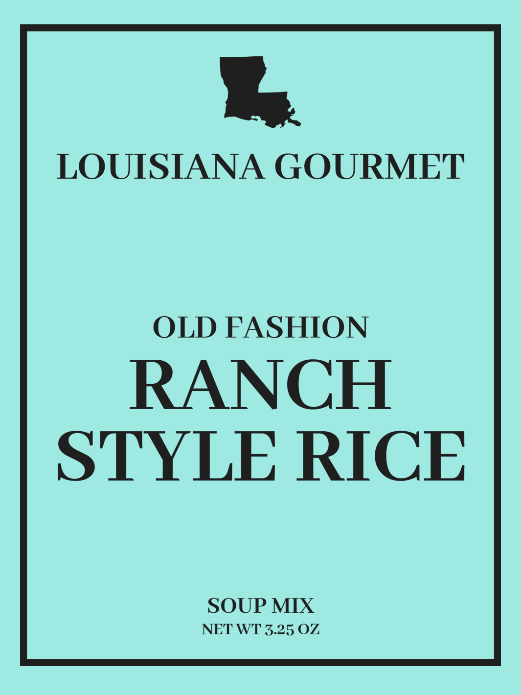 Old Fashion Ranch Style Rice - Soup Mix