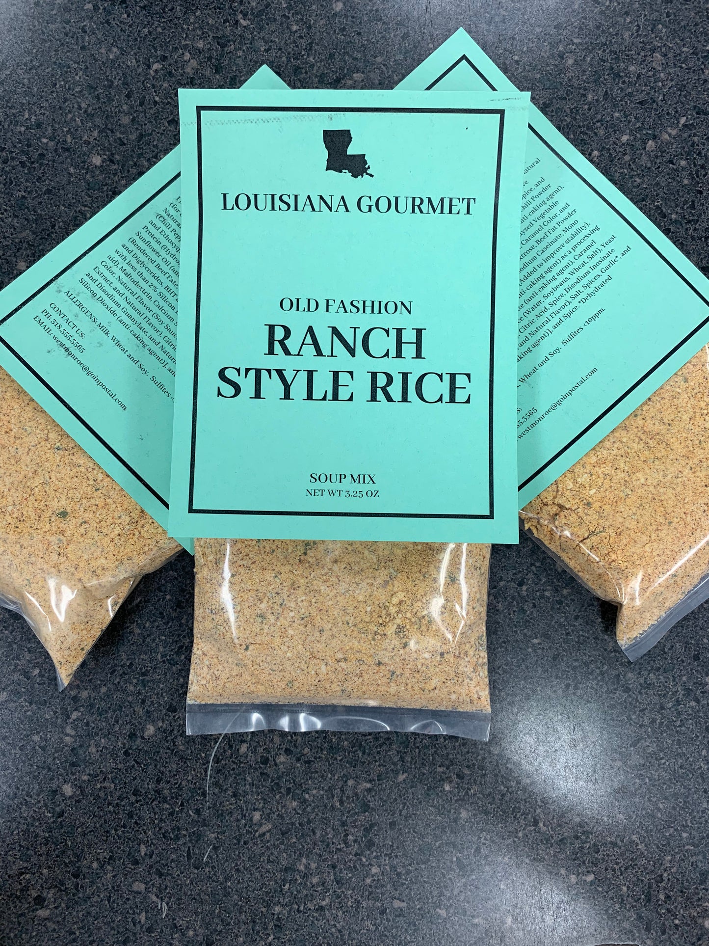 Old Fashion Ranch Style Rice - Soup Mix